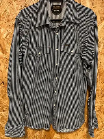 IRON HEART 히코리 웨스턴 셔츠 X-LARGE