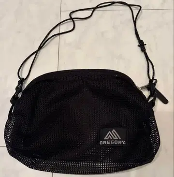 GREGORY 메쉬 사코슈 블랙