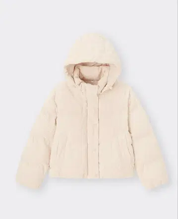 새상품 미사용 히트 패디드 코듀로이 블루종