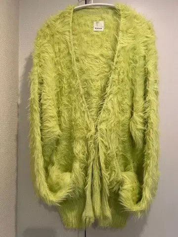 ROSE BUD 퍼 소재 가디건