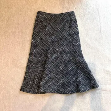 NEW YORKER 뉴요커 머메이드 스커트 플레어 스커트 트위드