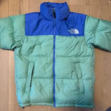 THE NORTH FACE 다운 자켓 그린/파랑
