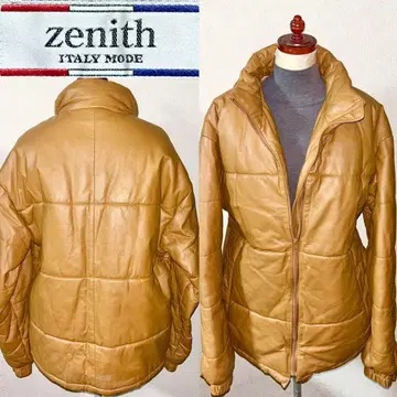 zenith 가죽 자켓 다운형 충전솜 겨울 아우터 아메카지