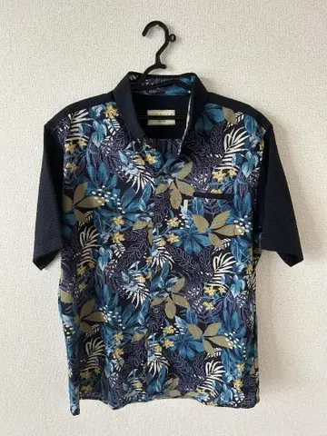 DOSEA 반팔 카리유시 의류 ( LL, 꽃무늬 )