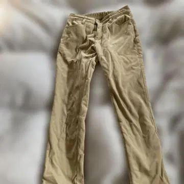 리브인컴포트 보아 안감 팬츠 베이지 새상품급