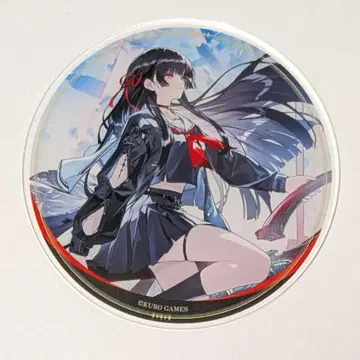 명조 치사키 아크릴 코스터