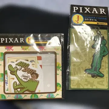 아로 & 스팟 스티커 세트와 그린 병사 키링