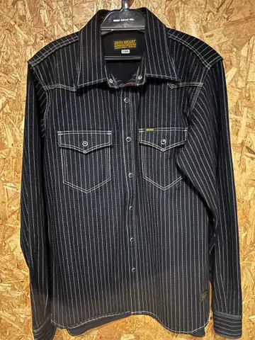 IRON HEART 워배시 웨스턴 셔츠 X-LARGE