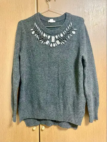 H&M 비쥬 니트 스웨터 M 사이즈