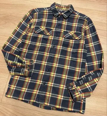 Patagonia 플란넬 셔츠 체크 셔츠 구제 의류 XS