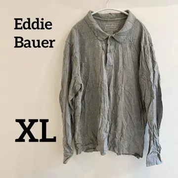 Eddie Bauer [ XL ] 그레이 피케 셔츠 에디 바우어 캐주얼
