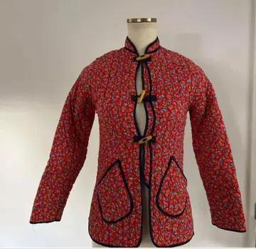 70s 빈티지 재킷 차이나 디자인