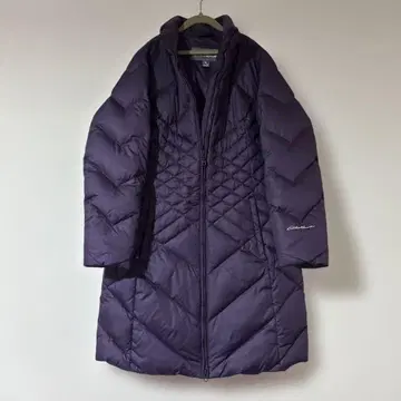 Eddie Bauer 에디 바우어 M 퍼플 보라색 다운 자켓 코트