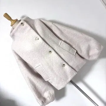 사키시마 도쿄 부클레 스탠드 카라 블루종 코트 o