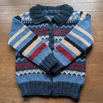 뜨개질 니트 가디건