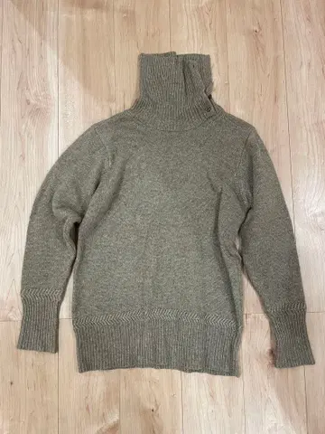 Honor gathering 울 혼방 터틀넥 스웨터