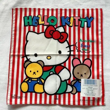 당시 제작 1990년산 헬로키티 손수건 쇼와 산리오
