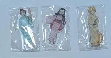 귀멸의 칼날 중국 로손 아크릴 스탠드 탄지로 네즈코 젠이츠