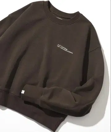 MA Firsthand 베이직 로고 자수 크루넥 맨투맨 쭈리