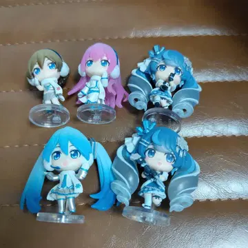 SNOW MIKU COLLECTION 2025 피규어 5개