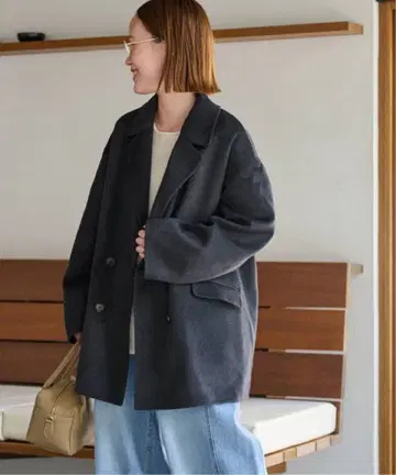 [25AW 신상] 울 캐시미어 테일러드 코트 저널 스탠다드 리룸