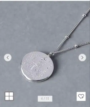 MARIHA 마리하 코인 목걸이 70cm