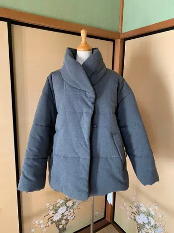 ETRETOKYO 스톨 컬러 패딩 코트 미사용 새상품