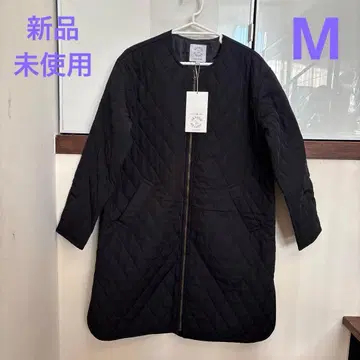 미사용 새상품 시즌리즈 퀼팅 롱 코트 시마무라 사이즈 M