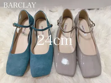 BARCLAY 플랫 펌프스 24cm
