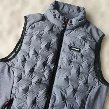 BRIEFING 그레이 다운 베스트 사이즈 M