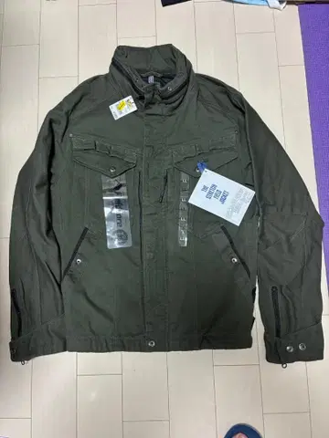 워크맨 4D 초발수 스트레치 필드 자켓 다크 그린 LL