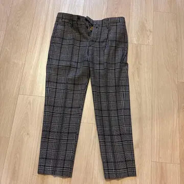 BRIGLIA 1949 체크 무늬 슬랙스