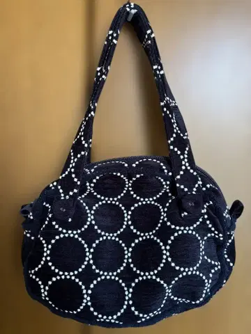 미나 페르호넨 도트 핸드백 탬버린