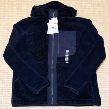 UNIQLO White Mountaineering 플리스 지퍼 후드티