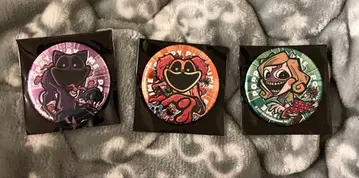 포피 플레이타임 콜라보 카페 캔뱃지 세트