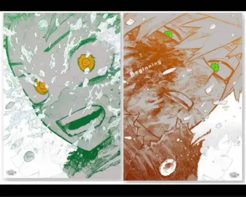 히로아카 원화전 A2 아트 포스터 2매 세트 The Beginning