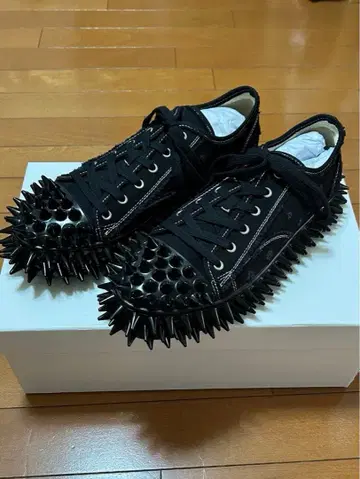 doublet SPIKY CANVAS SNEAKER black 26.5
