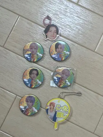 리얼 피스 캔뱃지 세트 (주논)