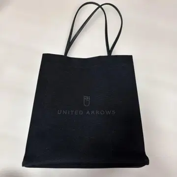 UNITED ARROWS 블랙 토트백