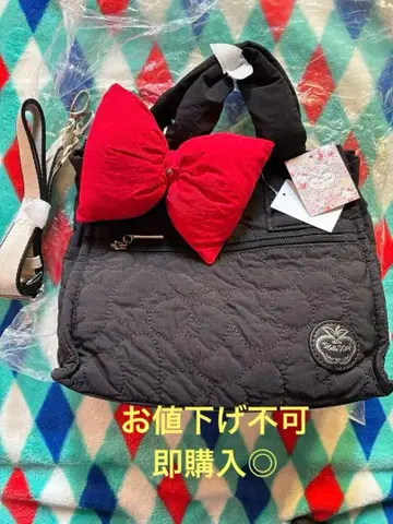 헬로키티 리본 포함 퀼팅 2way 숄더백