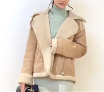 LOUNlE 무스탕 블루종