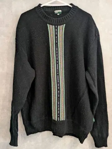 폴스미스 스트라이프 디자인 니트 스웨터 블랙