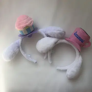 시나몬 롤 머리띠 세트