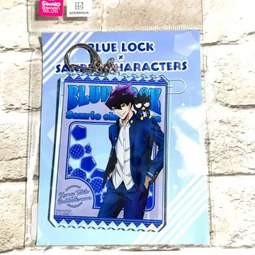 블루 록 산리오 카라스 타비토 아크릴 키링