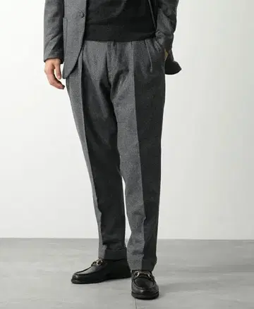 BERWICH  팬츠 scotch 울 플란넬 46