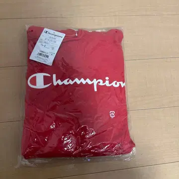 Champion 후드티 레드 L 사이즈