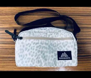 GREGORY 그레고리 숄더백 레오파드 무늬