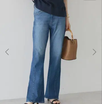 아메리칸 홀릭 플레어 데님 M