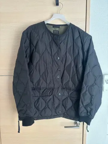 TAION 퀼팅 자켓 블랙 XXL