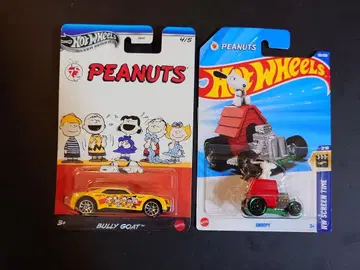 핫휠 PEANUTS 2대 세트